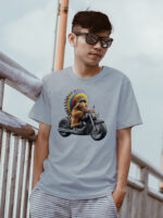 Koszulka z Alfem na motorze - obrazek 3