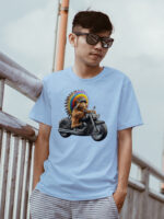 Koszulka z Alfem na motorze - obrazek 2