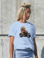 Koszulka z Alfem na motorze - obrazek 2