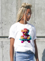 Koszulka Retro Misiek Y2K - obrazek 3